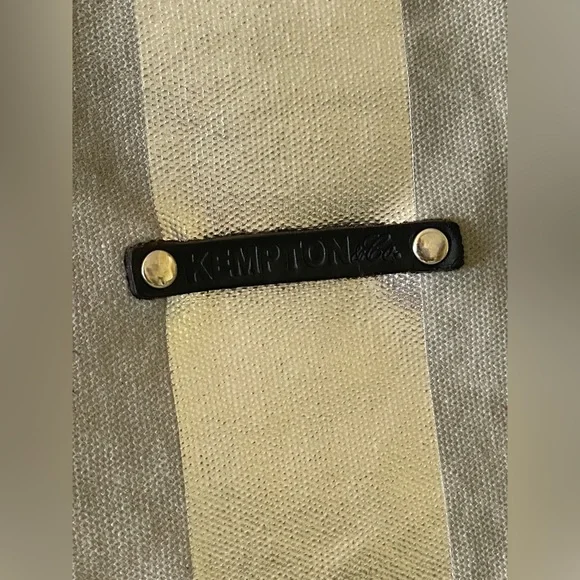 Kempton & Co Tote GM / US MAIL silver stipe - Picture 2 of 8